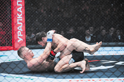 В самарском Дворце спорта впервые провели турнир по смешанным единоборствам