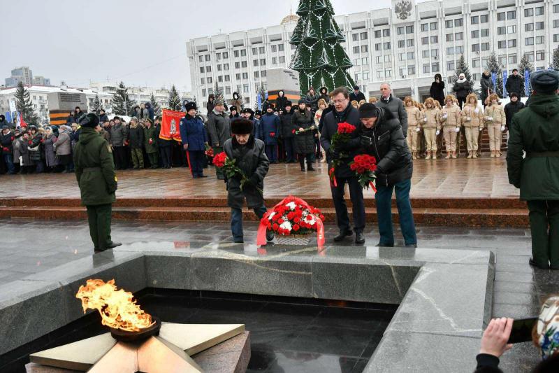 В Самаре отметили годовщину Победы в Сталинградской битве