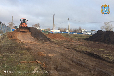 Стартовало строительство лыжероллерной трассы в Самарской области
