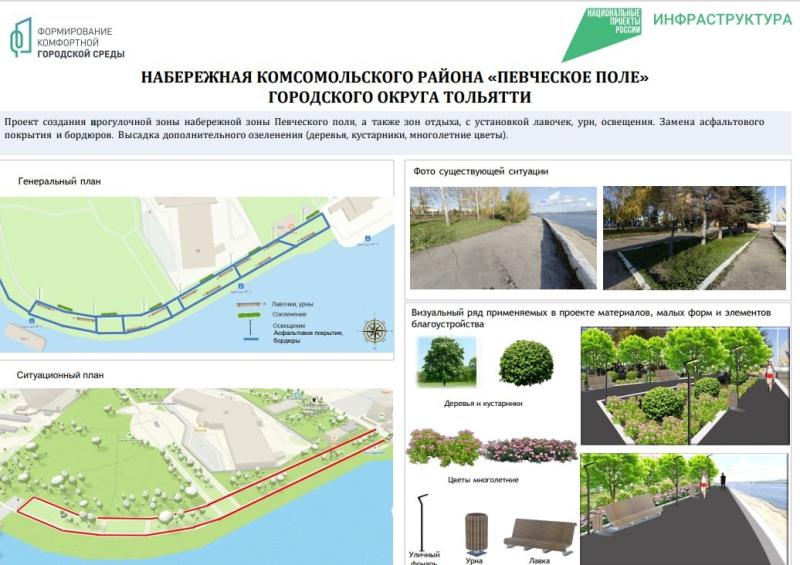 В Тольятти определились с локациями для благоустройства в 2026 году