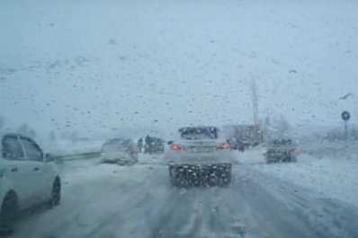 12 автомобилей столкнулись на Обводном шоссе в Тольятти