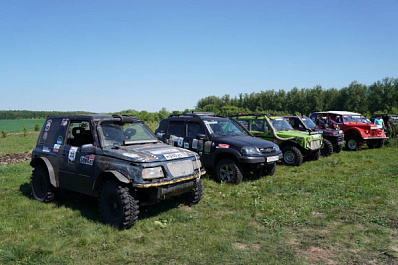 В Похвистневе проходит трофи-рейд по бездорожью