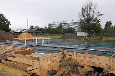 В Сызранском районе строится новое здание врачебной амбулатории 