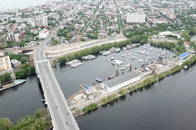 27 августа открывается движение на развязке Самарского моста