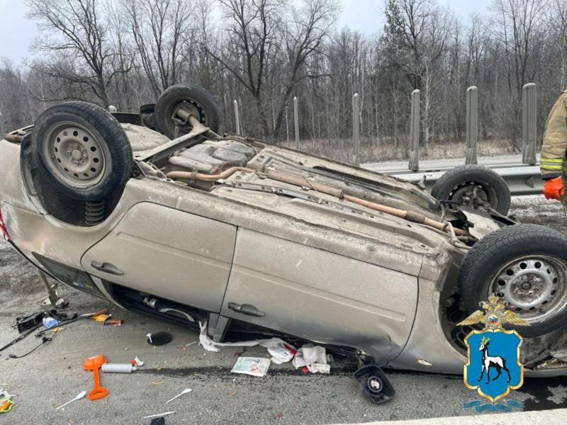 В Самарской области 7 декабря в аварии погиб 37-летний мужчина