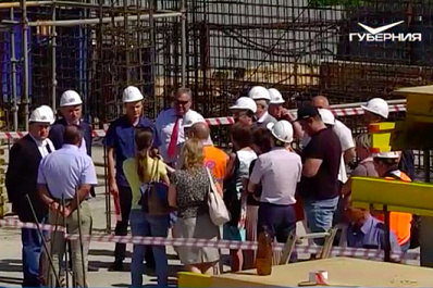 Самарский ледовый Дворец спорта готов на 70 %