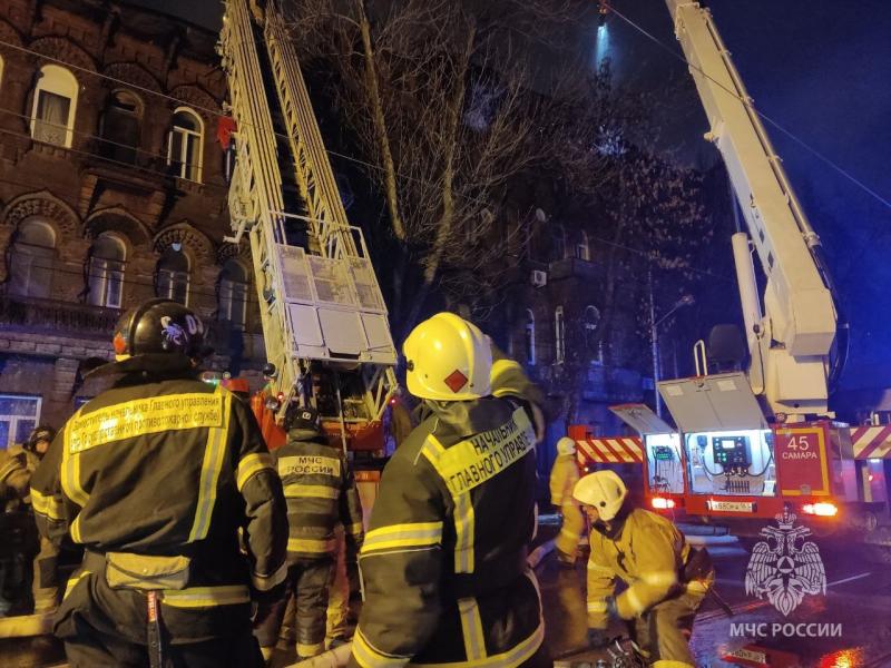 Стала известна предварительная причина пожара в доме Челышева на Красноармейской