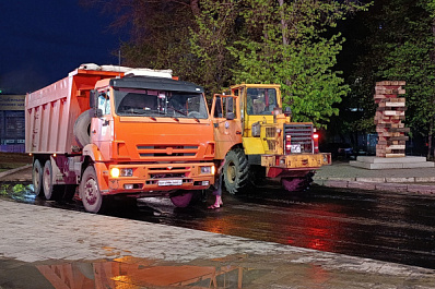 В Самаре из-за погоды остановили ремонт дорог