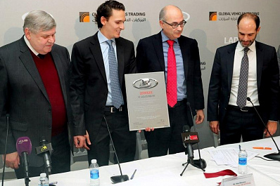 В Иордании открыли первый дилерский центр LADA