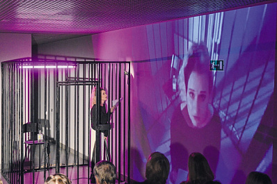 На учебно-экспериментальной сцене "СамАрта" прошли показы проекта "Новая драма. Читка"