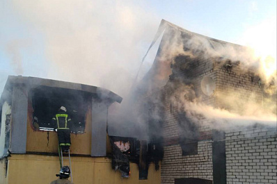 В Волжском районе 19 июля во время крупного пожара погибли три человека