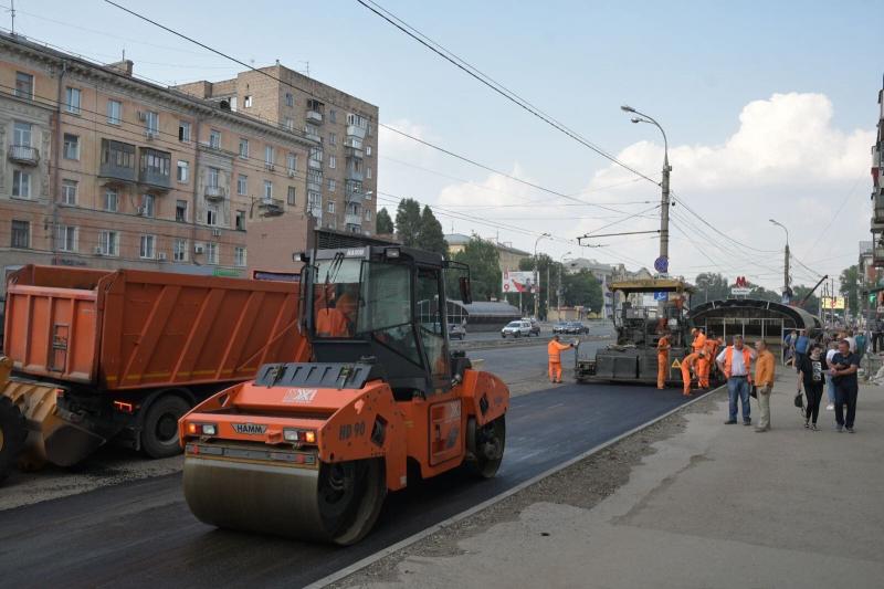 Комплексный ремонт улицы Победы завершится до конца сентября