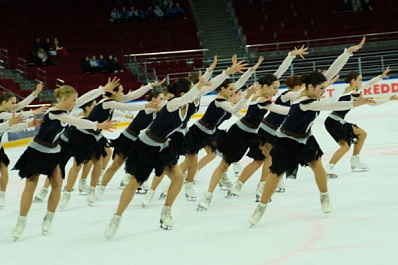 В Самаре проходит этап Кубка России по синхронному катанию на коньках