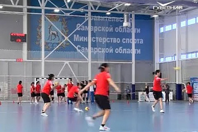 В Самаре олимпийские чемпионки по гандболу провели мастер-класс