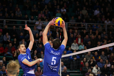 Волейбольная "Нова" в матче Суперлиги обыграла уфимский "Урал"