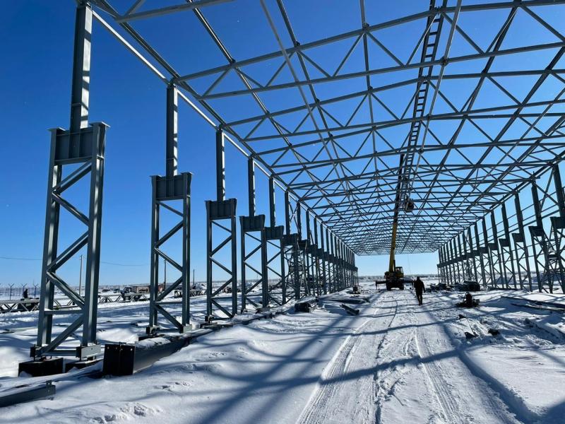 В Чапаевске начали строить завод железобетонных изделий