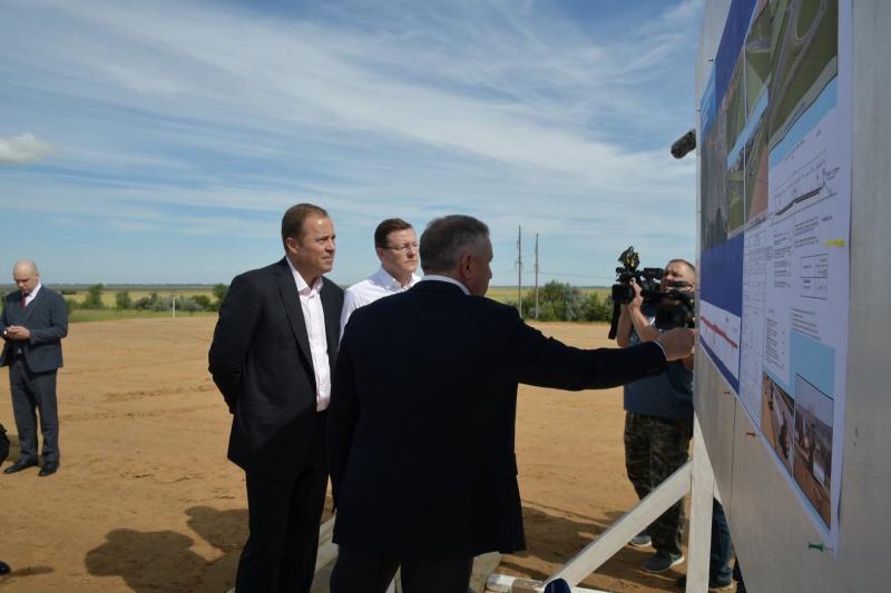 В губернии идет реконструкция трассы Тольятти - Ягодное 