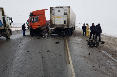 В Самарской области в ДТП с фурой погиб молодой человек