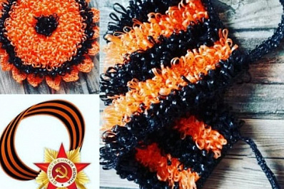 Жителей Сызрани возмутили мочалки в цветах Георгиевской ленты