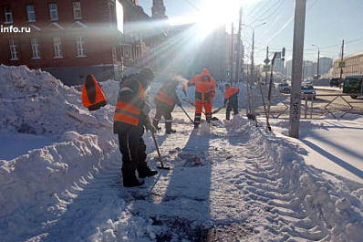 ЦУР Самарской области помогает решать вопросы с расчисткой территорий от снега и наледи
