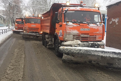 На дороги Самары за сутки высыпали 574 тонны реагентов