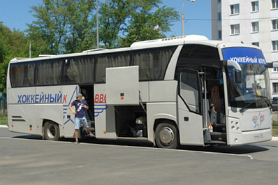  ХК ЦСК ВВС отправился на товарищеские матчи в Татарстан