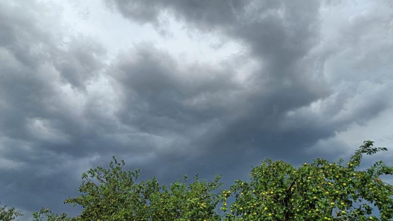 Жители Самарской области делятся фотографиями надвигающейся грозы