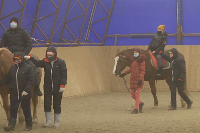 В Самаре реабилитируют пациентов с рассеянным склерозом верховой ездой