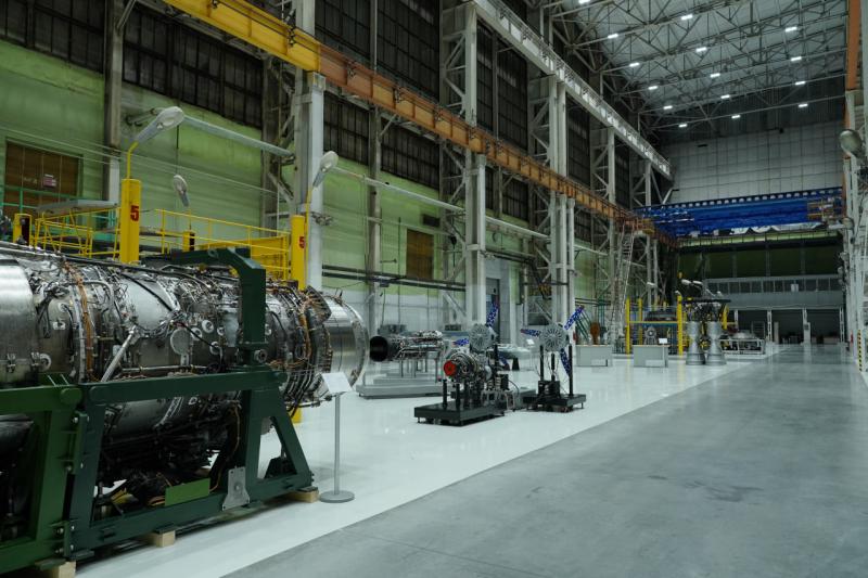 Владимир Путин ознакомился с разработками самарского предприятия "ОДК-Кузнецов"