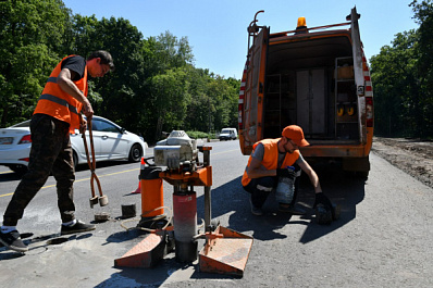 На проспекте Кирова начали обустройство ливневой канализации