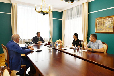 Дмитрий Азаров обсудил с депутатом ГД Жанной Рябцевой реализацию проекта "Оздоровление Волги" в Самарской области