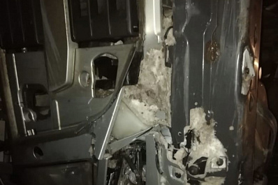 На трассе в Самарской области перевернулась фура с бытовой техникой