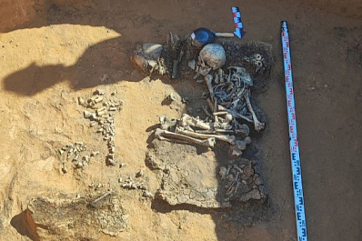 Самарские археологи нашли скелет 30-летнего мужчины – жителя бронзового века