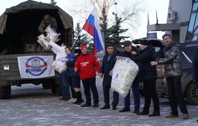 Из Самарской области в ЛНР отправился гуманитарный конвой