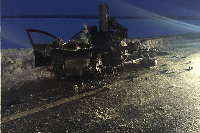 Водитель погиб в жутком ДТП с фурой в Самарской области