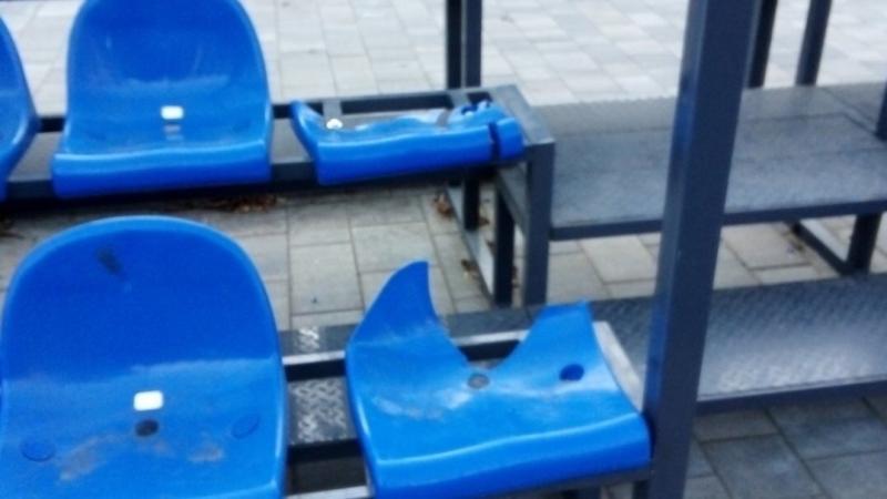 В Самаре в сквере Фадеева орудуют вандалы