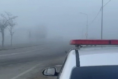 На трассе Р-228 из-за непогоды ввели ограничение движения