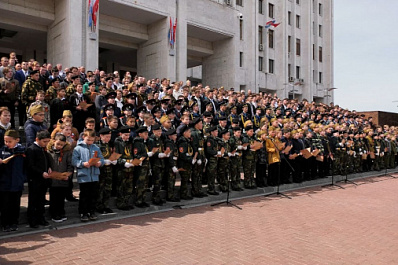 В Самаре сводный хор отцов дал финальный концерт проекта "Песни Победы"