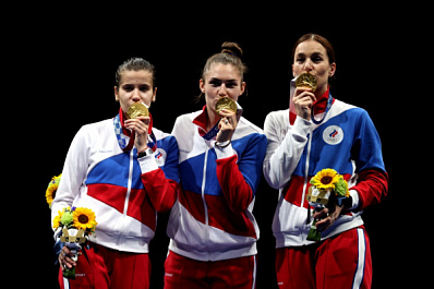 Золото, серебро и бронза: полный комплект медалей сборной России в 8-й день Олимпиады в Токио