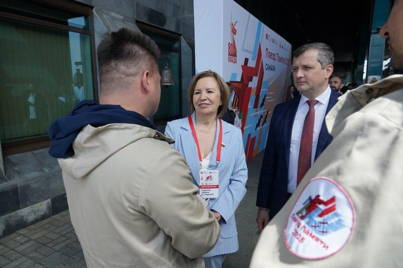 Город трудовой доблести: Самару посетили участники проекта "Поезд Памяти"