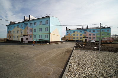 В Сергиевском районе строят дома для переселенцев из ветхого жилья