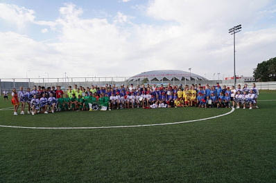 Завершился XIV областной турнир "Лето с футбольным мячом"