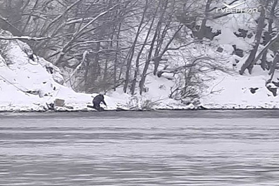 Первый лед на водоемах Самарской области опасен для жизни