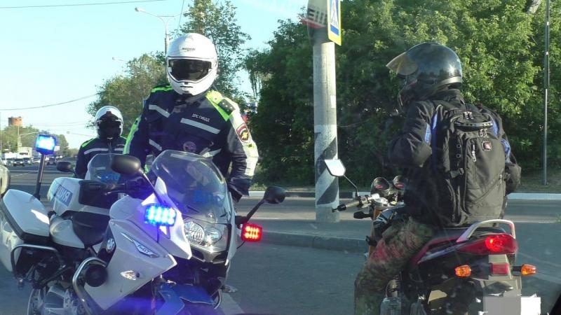 40 мотоциклистов-нарушителей: в Самарской области подвели итоги рейдов ГИБДД