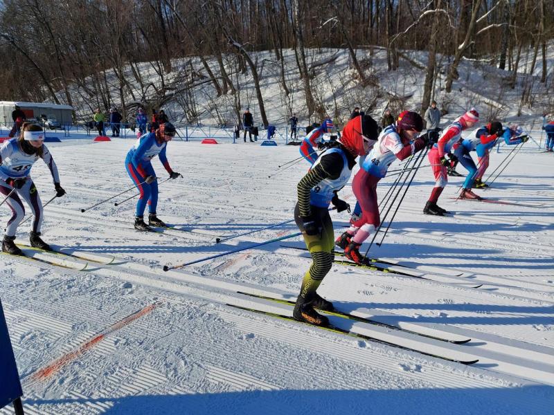  Самарские лыжники выступают на Всероссийской спартакиаде
