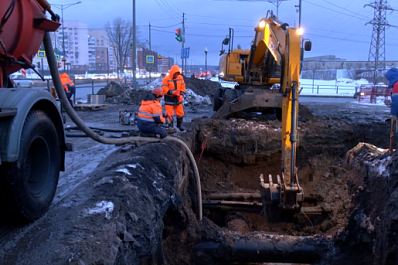 В поселке Мехзавод восстановят нормальную подачу холодной воды до конца 2 января