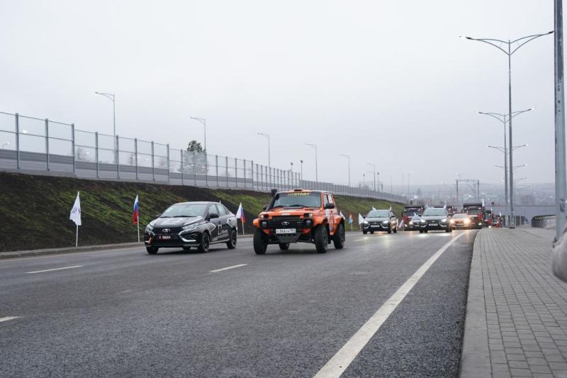 Открыто движение на участке первого этапа магистрали "Центральная" в Самаре
