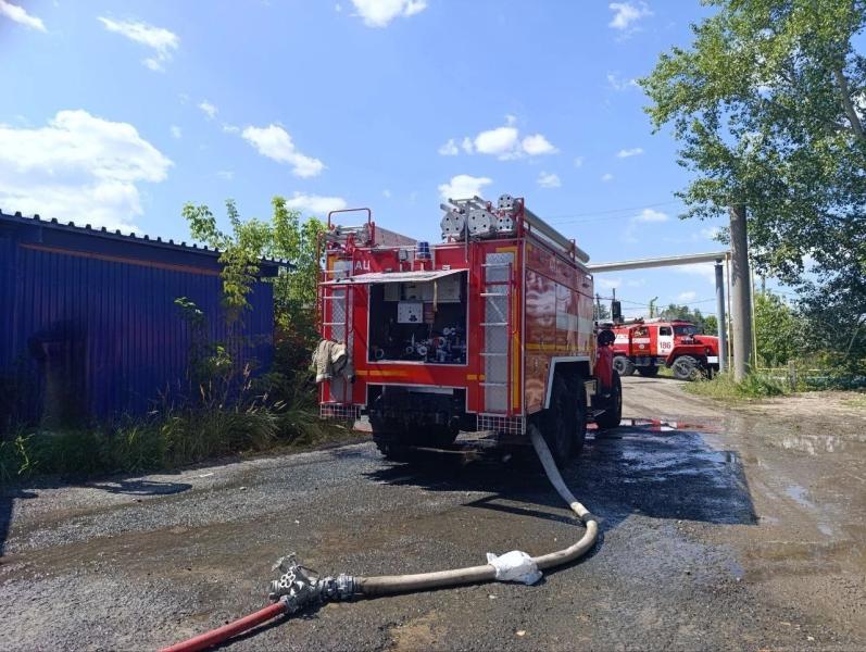 В Самарской области загорелся продуктовый цех