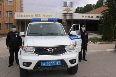 В Тольятти полицейские нашли украденный велосипед по разбитому катафоту