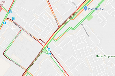 Транспортный коллапс сковал Московское шоссе в Самаре